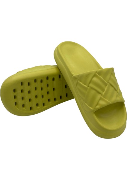 Unisex Slide Yumuşak Kalın Kaydırmaz Tabanlı Soelite Plaj Havuz Bahçe Deniz Günlük Terlik indirimleri