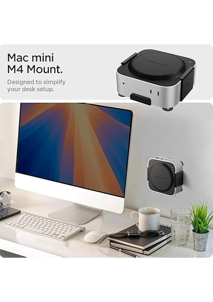 Mac Mini M4 Montaj Standı Siyah LD205 - AMP09226 modelleri