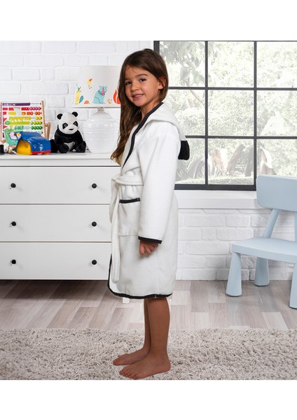 Panda Çocuk Bornozu