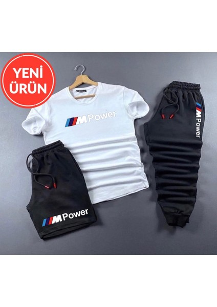 ✅yeni Sezon 3lü Takım Eşofman - Şort- Thşört Şortlu Eşofman Takımı