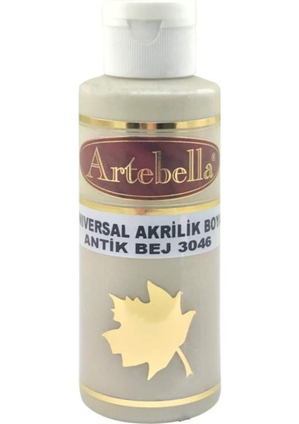 3046130 Universal Akrilik Boya 130 cc Antik Bej