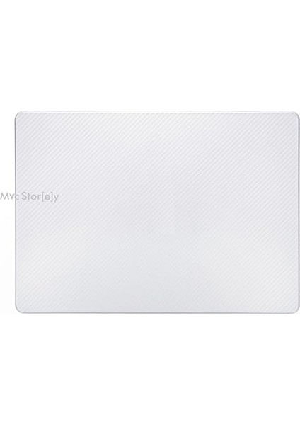 Macbook Air M1 Kılıf 13 Inç Karbon Fiber (Touchıd'li M1 Air) A2337 A2179 A1932 ile Uyumlu Şeffaf fırsatları