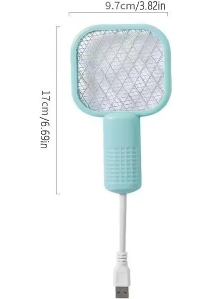 1 Adet USB Sinek Öldürücü Mini Raket Uv Mor Işıklı Elektrikli Sivrisinek Öldürücü, Powerbank, Adaptör, Laptop Vb. Güç Alabileceği Her USB Girişte Çalışır indirimleri