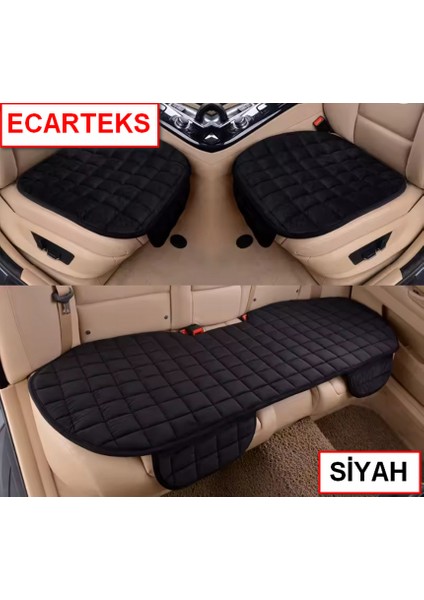 Araç Içi Soft-Kaymaz Taban Cepli Terletmez Oto Minder Seti