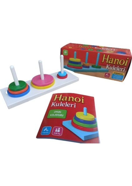 Doğal Seramik Hamuru Hanoi Kulesi, Hanoyi Kuleleri, Hanovi Kulesi Kuleleri Towers Ilkokul Ortaokul Akıl Zeka Oyunu