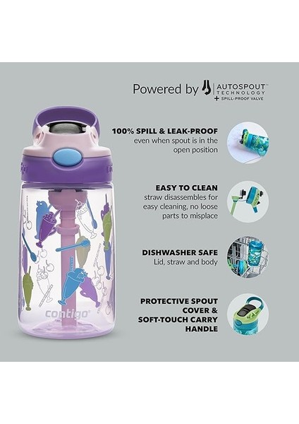 Gizmo Flip Pro Shakes Tritan Çocuk Suluğu 420 Pembe fırsatları