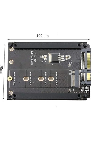 4358 B+M Key M.2 Ngff Sdd To 2.5 Sata Hard Disk Çevirici Dönüştürücü Adaptör modelleri