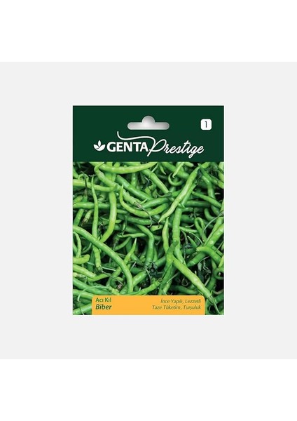 Prestige Acı Kıl Biber Tohumu Sebze Tohumu