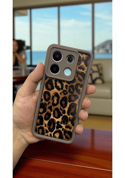 Xiaomi Note 13 Pro 4g Uyumlu – Leopar Desenli, Yumuşak Silikon Kılıf, Darbeye Karşı Dayanıklı Kapak fiyatları