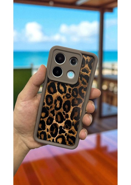 Xiaomi Note 13 Pro 4g Uyumlu – Leopar Desenli, Yumuşak Silikon Kılıf, Darbeye Karşı Dayanıklı Kapak
