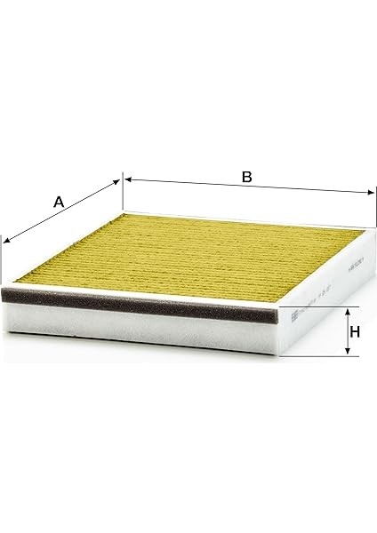 Freciousplus - Anti-Alerjen Kabin Filtresi Fp 25 007 (Ford) modelleri