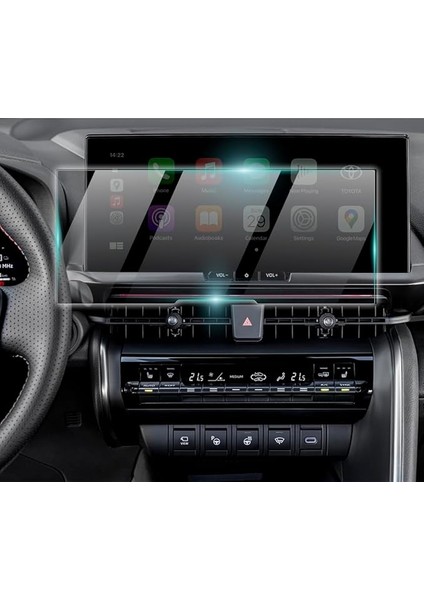 2025 C-Hr - Hybrid Passion X-Sport X-Style 12.3 Inch Navigasyon Için 9h Nano Ipg Proactive Ekran Koruyucu, Pürüzsüz Cam Bitiş, Ultra Duyarlı Dokunmatik Hassasiyet, Darbeye Dayanıklı