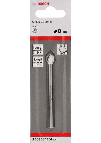 Professional Accessories Matkap ve Kırıcı Delici Uçları, Taş ve Beton, Gri, 8 Mm, 1 Adet fiyatları