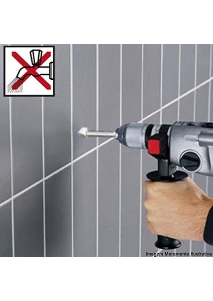 Professional Accessories Matkap ve Kırıcı Delici Uçları, Taş ve Beton, Gri, 8 Mm, 1 Adet modelleri