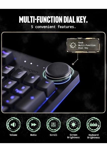 Arcplay Rgb Ingilizce Q Kablolu Mekanik Gaming Klavye Oyuncular Için Tasarlandı Multi-Fonksiyon Ses Ayarı (Cherry Mx Brown Switch / 8000 Hz Rapid Speed For Performance) PJ2100US - APP06427 modelleri