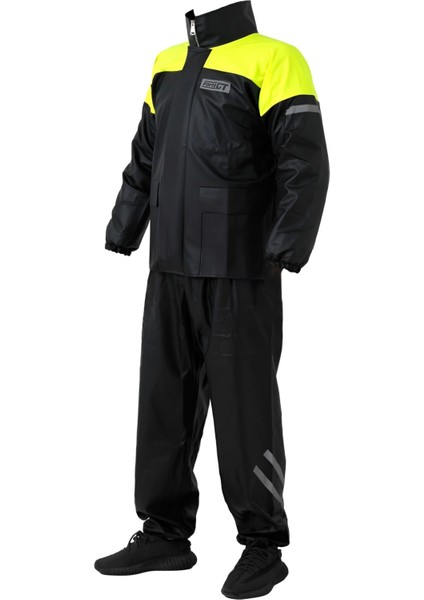 1134 Yeşil Yağmurluk Cepli Alt Üst Takım 2xl