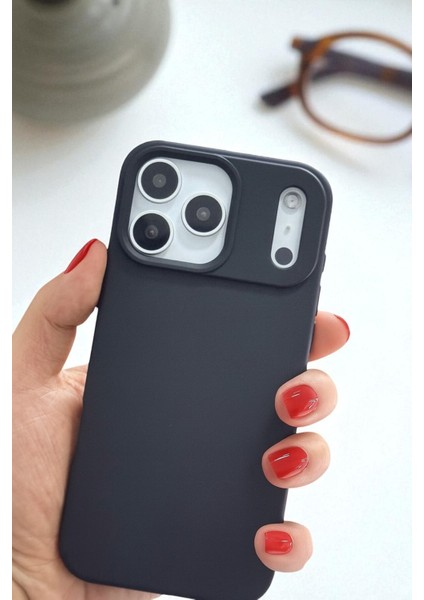 Apple iPhone 17 Pro Uyumlu – Siyah Lansman Liquid Silikon Kılıf, Darbeye Karşı Dayanıklı Kapak indirimleri