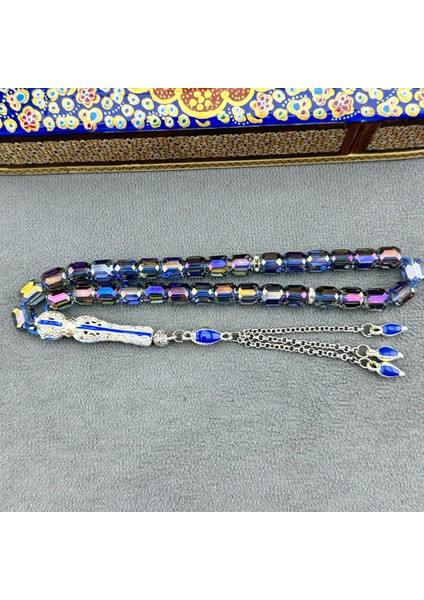 Faseta Kesim Kristal Tespih