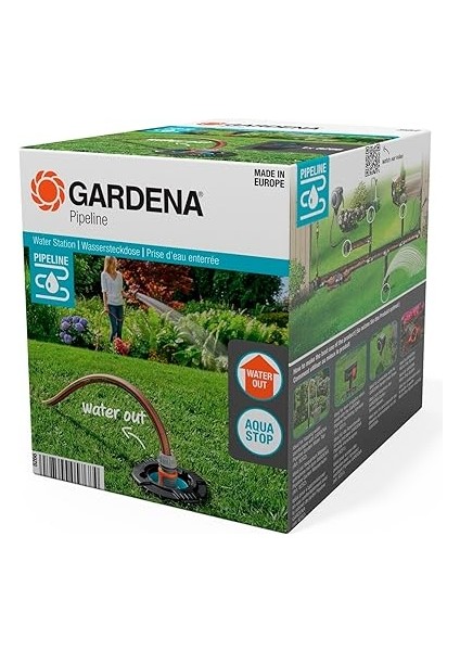 Yağmurlama Sistemi Su Tapası 3/4 "dış Dişli Ile: Boru Hattı Sisteminin Su Girişi, Entegre Durdurma Valfi, Çıkarılabilir Kir Filtresi, Yer Altı Montajı (08266-20) fiyatları