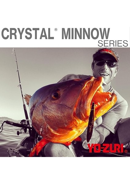 Crystal Minnow Floating Deep Diver Walleye Extra Deep Diving Crankbait fırsatları