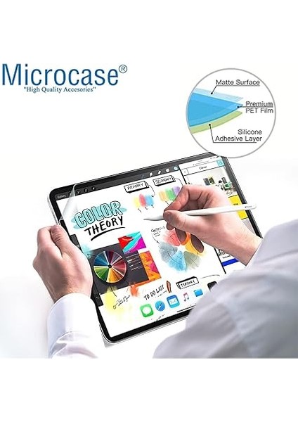 Lenovo Tab M10 Plus TB125FU 10.61 3.nesil Pencil Destekli Kağıt Hissi Veren Mat Ekran Koruyucu AL3289 indirimleri