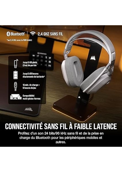 HS80 Max Kablosuz Gaming Kulaklık, White (CA-9011296-EU) modelleri