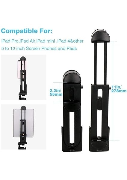 U-Pad Tablet Tripod Standı, Siyah fırsatları