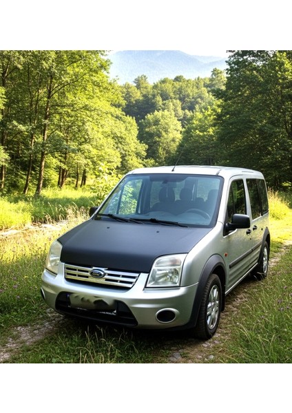 Ford Connect 2003–2012 Uyumlu Kaput Koruma Maskesi – Düz Deri Desen, Çizik Önleyici Kaplama