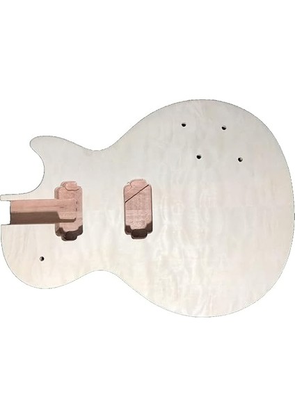Elektro Gitar Gövdesi Kapitone Akçaağaç Maun Ahşap Topuk Başlığı Kendin Yap Gitar Projesi Için fırsatları