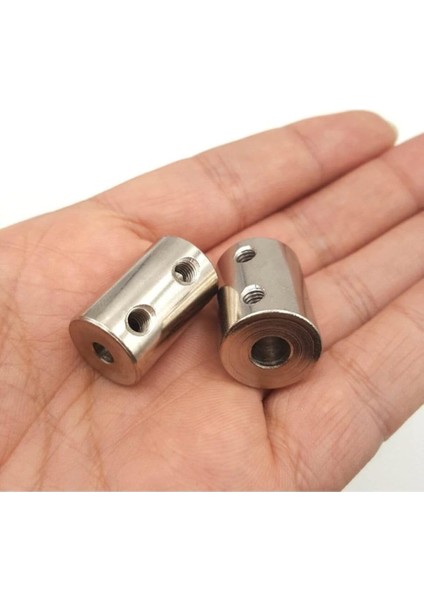 Cnc Motor Şaftı Çoğaltıcı 5-8mm 6-8mm 8-8mm Şaft Kaplini 3lü Bağlantı Elemanı Okul Proje Uygulama modelleri