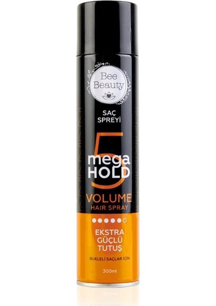 Saç Spreyi Ekstra Güçlü Tutuş Mega Hold 5 (Bukleli Saçlar Için) 300 ml fiyatları