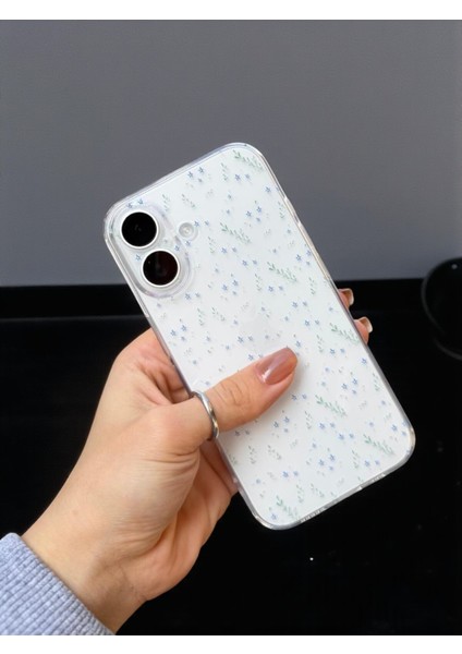 iPhone 16 Uyumlu Şeffaf Çiçek Desenli Yumuşak Kamera Korumalı Silikon Kılıf modelleri