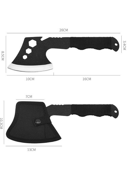 Şekillendirme Budama Baltası Cep Boyu Balta - Komple Metal Sap modelleri