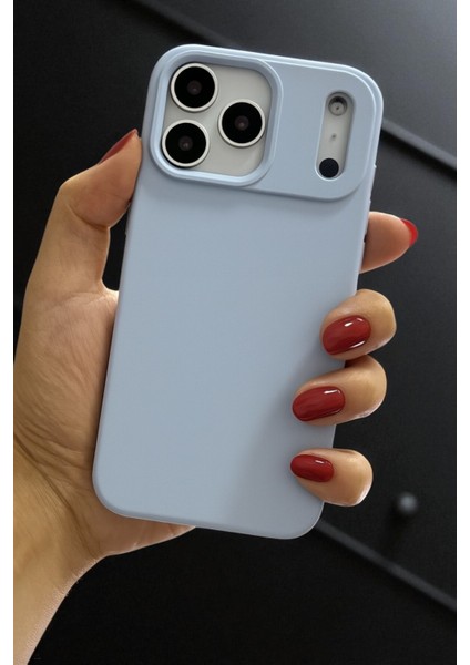 Apple iPhone 17 Pro Max Uyumlu Bebe Lansman Silikon Kılıf Darbe Emici Yumuşak Koruyucu Kapak