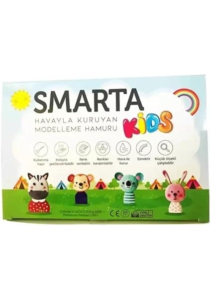 Kids Hava Ile Kuruyan Modelleme Hamuru 4 Lü Set fiyatları