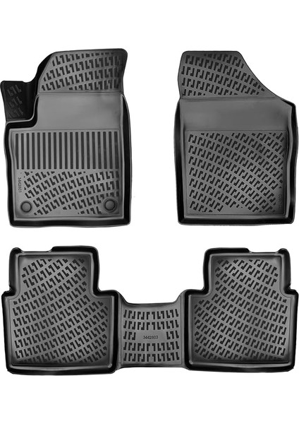 Seres 3 (Elektrikli) 2021 Sonrası Uyumlu 3D Havuzlu Paspas