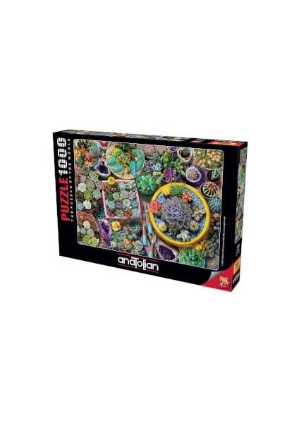 Puzzle - Kaktüsler / 1000 Parça Puzzle, #1122 fırsatları