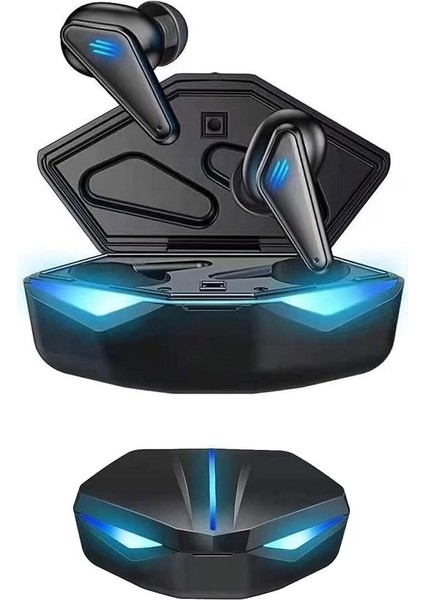 K55 Işıklı Oyuncu Kulaklığı Mikrofonlu Kablosuz Bluetooth V5.0