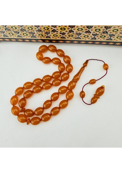 Osmanlı Sıkma Buğulu Hamur | Renginin Zirvesinde 0 Yapı El Işçiliği Tespih