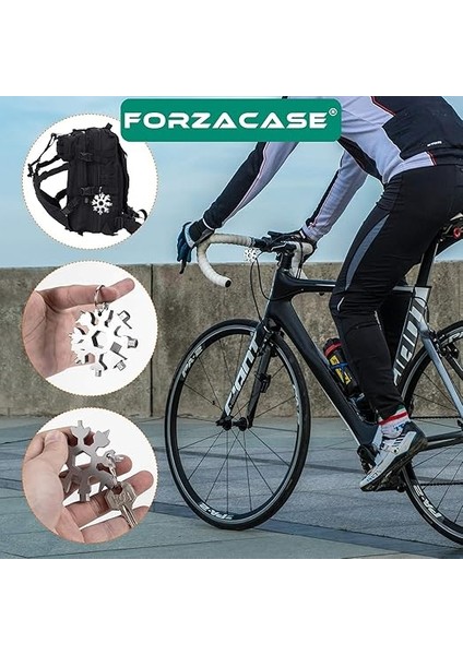 18IN1 Çelik Çok Amaçlı Kamp Bisiklet Anahtarlık Alyan Tornavida Takımı - FC402 fırsatları