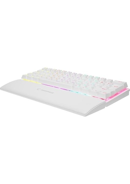 Ally K11 Beyaz Rainbow Q Bilek Destekli Red Switch Gaming Oyuncu Klavye fırsatları