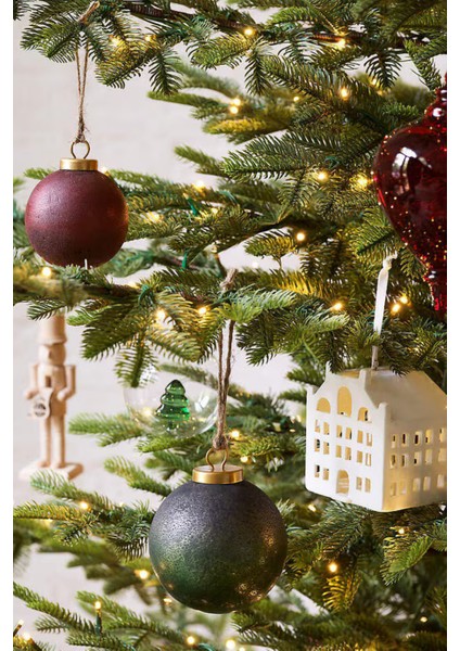 Glass Tree Christmas Ornament Borosilikat Cam Yılbaşı Ağacı Süsü modelleri