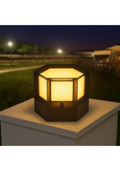 Ultra6 Bahçe Lambası – E27 Duylu, IP54 Suya Dayanıklı, Set Üstü Dış Mekan Aydınlatma, Abs Gövde, Ampul Dahil Değildir modelleri