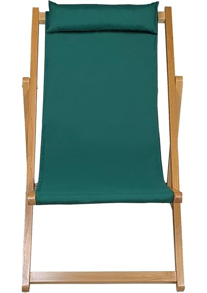 Ahşap Katlanabilir Taşınır Şezlong. Plaj, Bahçe, Teras, Balkon Şezlongu. (Haki) modelleri