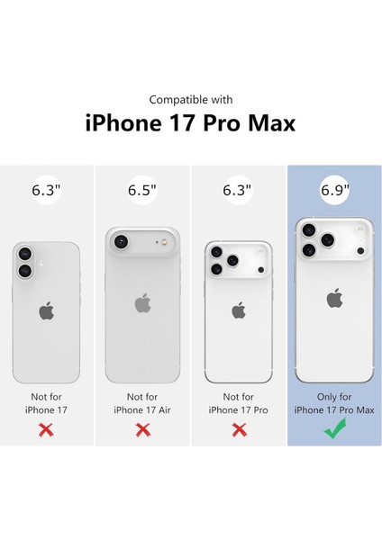 iPhone 17 Pro Max Uyumlu Aynalı Kılıf Kadınlar Makyaj Tazeleme Darbeye Karşı Dayanıklı Kapak modelleri