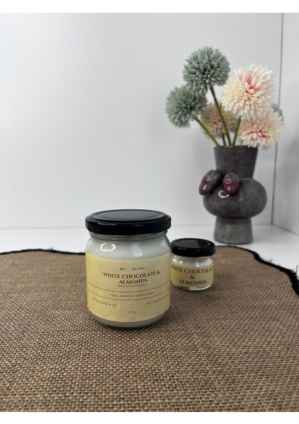 White Chocolate & Almonds (Beyaz Çikolata &badem )