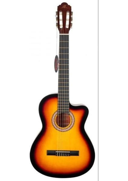 Lc 3900 Csb/cutaway Klasik Gitar - Sunburst Renk