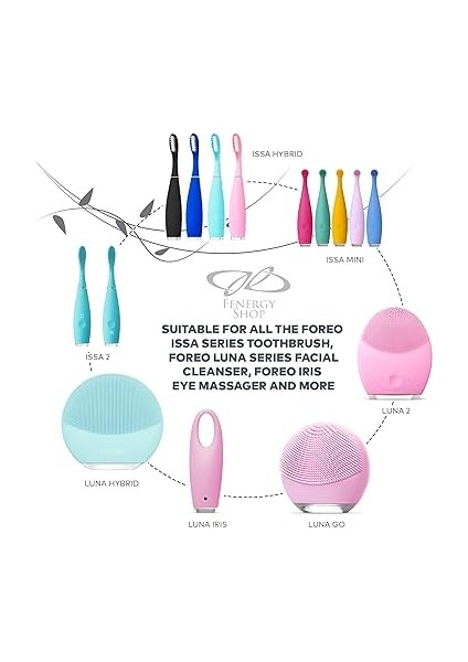 Shop Yedek 5V Güç USB Kablosu - Hızlı Şarj, 3.5X1.35MM Namlu Jaklı Tip A USB - Foreo Luna, Luna 2, Luna 3, Luxe Facial, Irıs Göz Masaj Cihazı, Mini Fan ve Hoparlörler ile Uyumlu fırsatları