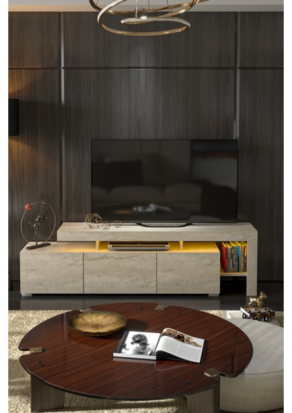 Luma LED Işıklı Tv Ünitesi