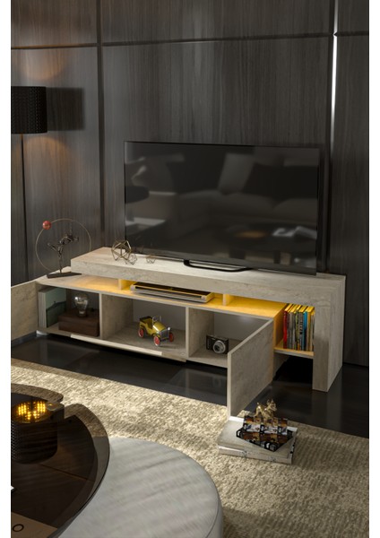 Luma LED Işıklı Tv Ünitesi modelleri